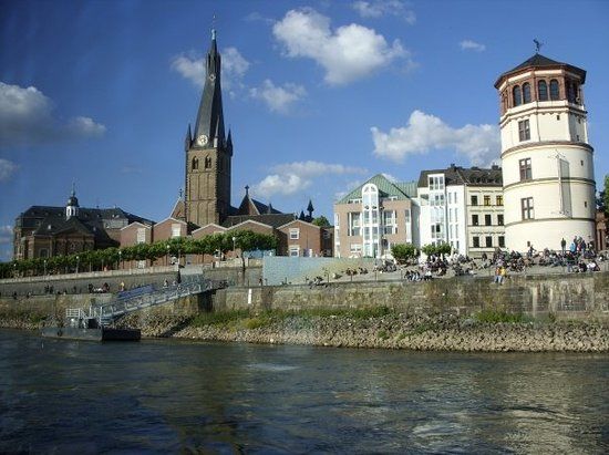 Paseo de la ribera del Rin
